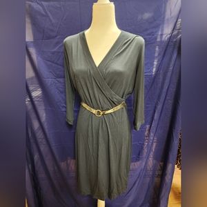 Large Petite Navy Blue Covington Dress 0253 👗 💙